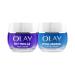 Olay Olay Retinol24 Night Cream and Olay Hyaluronic + Vitamin B5 Day Cream 2-Pack. Firmer more hydrated and radiant skin. Daily use.