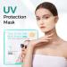 JACHOYI 5-Piece Golf Face Mask | Outdoor UV Protection & Sunscreen Patch | Ideal for Cycling & Mountain Climbing - Buy Online on GoSupps.com