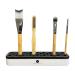 Upright Silicone Brush Holder - Square Corners - Black | International Shipping Available - Buy Online on GoSupps.com