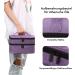 Kgmcare Essential Oil Pocket Storage Pouch for 30 Bottles | Double-Layered Travel Organizer for 5ml-15ml Essential Oils & Accessories - Purple - Buy Online on GoSupps.com