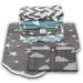 Breathable Baby Diaper Pad & Wrap | Washable Reusable Ceiling Pad for Infants & Toddlers - 50x70 cm (Star Gray) - Buy Online on GoSupps.com
