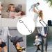 Multifunctional Stroller Toy Belts | Adjustable Pram Straps & Food Catcher for High Chairs | K Dark Gray - Toy Clip Bite Ring & Cup Holder - Buy Online on GoSupps.com