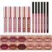 BestLand 12Pcs Matte Liquid Lipstick + Lip Liner Set A - Waterproof Long Wear Lip Gloss Makeup Gift Set - Buy Online on GoSupps.com