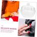Zerodeko Wedding Decor Manicure Nail Dish Cup Nail Dish Cups with Lids Dish for Acrylic Nails Manicure Nail Cup Nail Cups Nail Art Accessories Heart-shaped Food Jar Glass - Buy Online on GoSupps.com