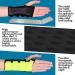 Solace Bracing Cool-Flow Wrist Support - British Made NHS Brace for Carpal Tunnel Arthritis - Yellow, M, Right Hand - Buy Online on GoSupps.com