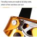 WILDKEN Orange Right Foot Ascender for Climbing and Rappelling - Outdoor Mountaineering Equipment - Buy Online on GoSupps.com