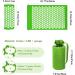 Acupress Toweratte & Pillow Set - Acupuncture Spike Yoga Mat for Massage Wellness & Muscle Relaxation - Includes Carrying Bag - Green - Buy Online on GoSupps.com