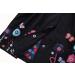 LZH Baby Girls Waterproof Hooded Raincoat Jacket & Trousers Set - Black (1-2 Years) - Buy Online on GoSupps.com