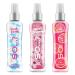 So Body Mist Kit for Women - 3 Pc Kit 3.5oz Fresh Floral Body Mist 3.5oz Cherry Blossom Body Mist 3.5oz Pink Grapefruit Body Mist