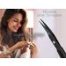 Buy Stainless Steel Curved Cuticle Scissors with Tower Tip - Black | Precision Nail Care Tools for Perfect Grooming - International Shipping Available - Buy Online on GoSupps.com
