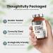 High Strength Magnesium Glycinate 1500mg - 180 Vegan Capsules - 3 Month Supply - Made in UK by VitaBright - Buy Online on GoSupps.com