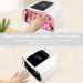 96W Rechargeable UV LED Nail Lamp Portable Cordless UV Light for Nails with LCD Display Auto Sensor (White) - Buy Online on GoSupps.com