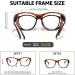 SIPHEW Blue Light Blocking Fit Over Glasses for Women | Trendy Anti Eyestrain Glasses for Computer Gaming TV & Phones - Tortoise A2 - Buy Online on GoSupps.com