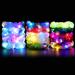 Luminous LED Hair Scrunchies - 15PCS Light Up Hair Bands for Women in Luxury Bag | Colorful Glow Hair Tie with Multi Light Modes - Fun Party Favors - Buy Online on GoSupps.com