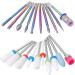 Mesee 20 Pieces Nail Drill Bit Set 2.35mm Shank Diamond Cuticle Nail File Bits Ceramic Drill Bits Electric Efile Acrylic Gel Nails Art Tools for Home Salon Manicure Pedicure - Buy Online on GoSupps.com