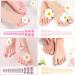 420 Matte Toenail False Toe Nail Tips - 15 Sets Fresh Color Full Cover Fake Nails - Buy Online on GoSupps.com