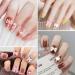 1000-Piece 3D Nail Decoration Set | 8 Color Nail Charms & Connectors | DIY Manicure & Jewelry Accessories - Buy Online on GoSupps.com