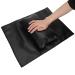 Buy Hand Pillow & Manicure Handrail Pillow - Soft PU Leather Nail Care Pad for Beauty Salon - Waterproof Arm Holder (Black) - Buy Online on GoSupps.com