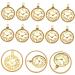 60 Pcs Clock Accessories Clocks Jewlery Charm Bracelets DIY Pendant Charms Supplies Bell Shaped 3.6X2.8cm Golden - Buy Online on GoSupps.com