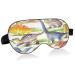 WELLDAY Sleep Mask Wildlife Dinosaurs Night Eye Shade Cover Soft Comfort Blindfold Blockout Light Adjustable Strap for Men Women