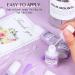 Saviland 8PCS Super Strong Nail Glue Set - 80ML Long Lasting Professional Gel Nail Glue for Nail Repair and Fake Nails - B-10ML-8PCS - Buy Online on GoSupps.com