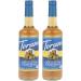 Torani Sugar-Free Chocolate Chip Cookie Dough Flavour Syrup 750ml bottle 2 Pack brown Chocolate 750 ml (Pack of 2)