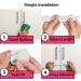 Child Safety Lock Set for Closets & Drawers | 6-Piece Baby Locking Cabinet Kit | No Drill Installation | Strong Adhesive | White - Buy Online on GoSupps.com