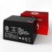 AJC 12V 10Ah Sealed Lead Acid Battery - Compatible with Long Way LW-6FM9A | Fast International Shipping - Buy Online on GoSupps.com