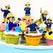 Fire Brigade Birthday Decoration | Fireman Cake Decor for 2-Year-Old Boys | Tortendendeco - Buy Online on GoSupps.com
