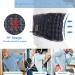 Goldmille Inflatable Lumbar Support Belt for Lower Back Pain Relief - Spinal Traction Device, One Size (29-49 Waist), Blue - Buy Online on GoSupps.com