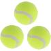 Dryer Balls Set of 3 | Diameter 6 cm Rubber Core Yellow Polyester Felt | Tennis Balls Dryer Drying Time Saving Energy Saving - Buy Online on GoSupps.com