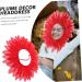 Red Flower Headband Sunflower Headpiece for Stage Performance Party Prop Sunflower Costume for Flower Hat Sunflower Costume - Buy Online on GoSupps.com