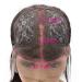 Nabeauty Highlight Lace Front Curly Wig 18 Inch | Human Hair T Part 13x6 Lace Frontal Wigs 4/27 | Pre Plucked with Baby Hair 130% Density - For Women - Buy Online on GoSupps.com