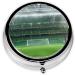Stadium Football Night Printed Mini Round Pill Box | 3 Compartment Travel Pill Organizer | Portable Medicine Case for Home & Office - Buy Online on GoSupps.com