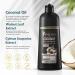 Dark Brown Hair Dye Shampoo for Gray Hair | Natural Coconut 3-in-1 Semi-Permanent Color | Long-Lasting Herbal Formula for Men & Women - 16.9 Fl Oz - Buy Online on GoSupps.com