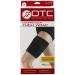 OTC Adjustable Compression Thigh Wrap Wrap-Around Straps Hamstring Quad Support Sleeve for Men and Women Black Tall