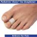 SHONDE Toe Straightener Splint - Relieve Foot Pain & Correct Crooked Toes (Beige, 1Piece) - Buy Online on GoSupps.com