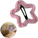 Cherjoury Knitted Star Shape Hair Clip Photography Hairpin for Woman Girls Look Bangs Taking Photo Yellow - Buy Online on GoSupps.com