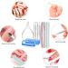 Manicure Nail File Kit Nail Cuticle Remover Kit Nail File and Buffer Set with Double-Sided Nail Files/Polishing Files/Cuticle Nippers/Pusher/PeelerToenail File - Buy Online on GoSupps.com