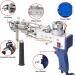 GBgeffy 2 in 1 Dual-Use Tufting Gun Kit - High Speed Rug Tufting Gun, Adjustable Stitches and Pile Height, Blue Color - Buy Online on GoSupps.com