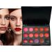 Palette de rouge l vres de maquillage palette de brillance l vres - Palette de brillance l vres hydratante de 15 couleurs | Hydrating Makeup Lipstick Portable construisible pour petite amie f