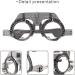 Dciustfhe Adjustable Trial Frame Optical Trial Lens Frame Pd 54-70Mm Titanium Optic Trial Eye Optometry Lens Frame Test Optician - Buy Online on GoSupps.com