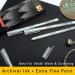 White Gel Pen Set - 0.8mm Extra Fine Point Ink Pens for Black Paper - Pack of 6 for Drawing, Sketching, Bullet Journaling - Buy Online on GoSupps.com