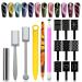 DANNEASY 15pcs Cat Eye Magnet for Nails Nail Magnet for Nail Art Magnetic Gel Polish Gel Nail Polish Pens Magnet Wand Nail Magnetic Stand Ombre Nail Design Kit Nail Art Tools Stylish Nail Manget/15pcs