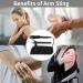 Premium Arm Sling Support - Ergonomic Shoulder Immobilizer for Broken Bones Rotator Cuff Dislocation & Sprains | Left & Right Adjustable Brace - Buy Online on GoSupps.com