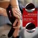 Dark Iron Fitness Leather Suede Lifting Wrist Straps Bundle for Men and Women - Heavy Duty Powerlifting Grips with Padded Support - 3mm - Buy Online on GoSupps.com