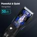 Hair Trimmer Men - ACTION Groin Hair Trimmer with LCD Screen Waterproof Wet/Dry Body Hair Trimmer USB Rechargeable Electric Beard Trimmer for Men with Removable Ceramic Blade Heads - Buy Online on GoSupps.com