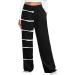 Preppy Teen Girls Petite Joggers 80s Pants: High Waisted Black Goth Trousers, 3X-Large - Buy Online on GoSupps.com