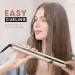 2-in-1 Hair Straightener & Curler for Black Women - Professional Ionic Flat Iron, 1 Inch Gold - Buy Online on GoSupps.com