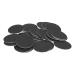 Foot File Refill Disks Foot File Replacement Sandpaper Discs 180 Grit Pedicure Tool Exfoliating Self Adhesive Dead Skin Removal for Salon